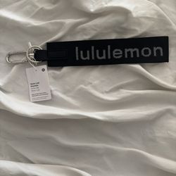 Lululemon Never Lost Keychain Black Brand New