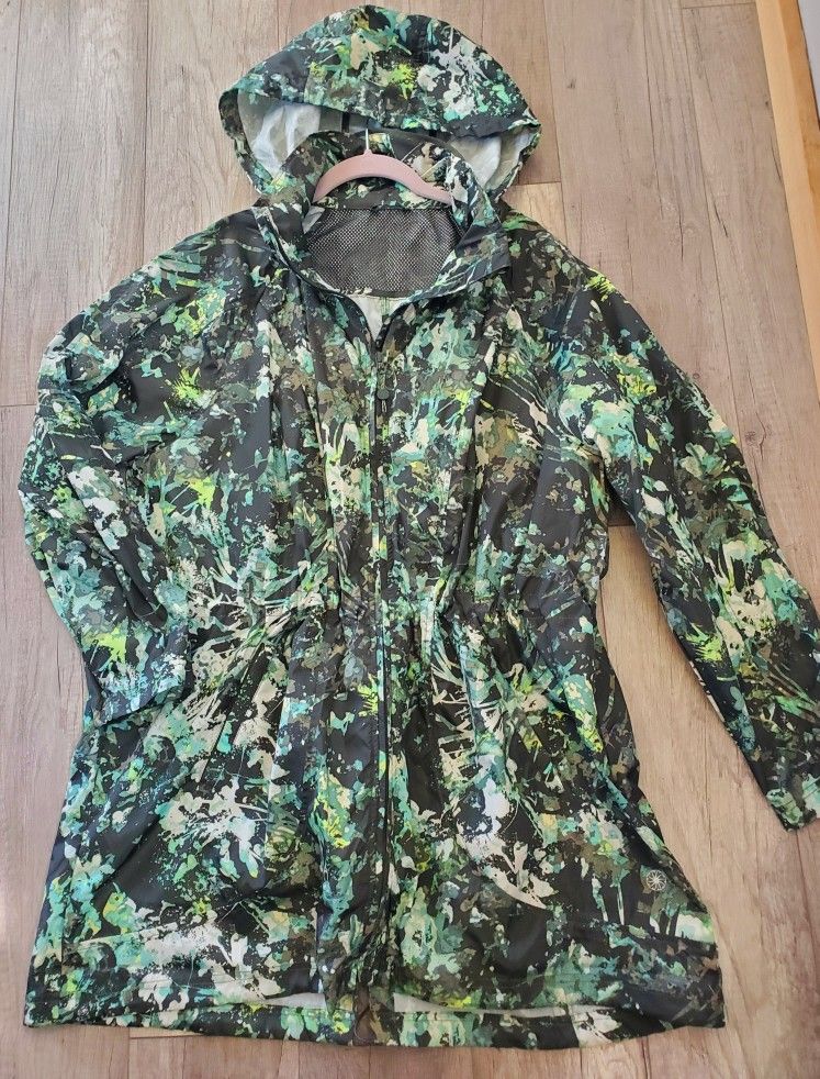 Womens 3/4 Length Raincoat