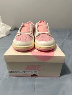 Jordan 1 low Travis Scott Tropical Pink Size 8
