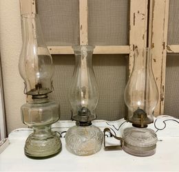 Vintage Oil Lamps