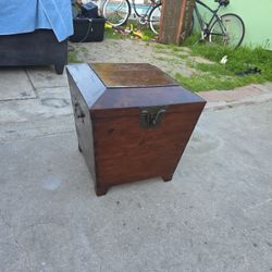 Vintage Storage End Table