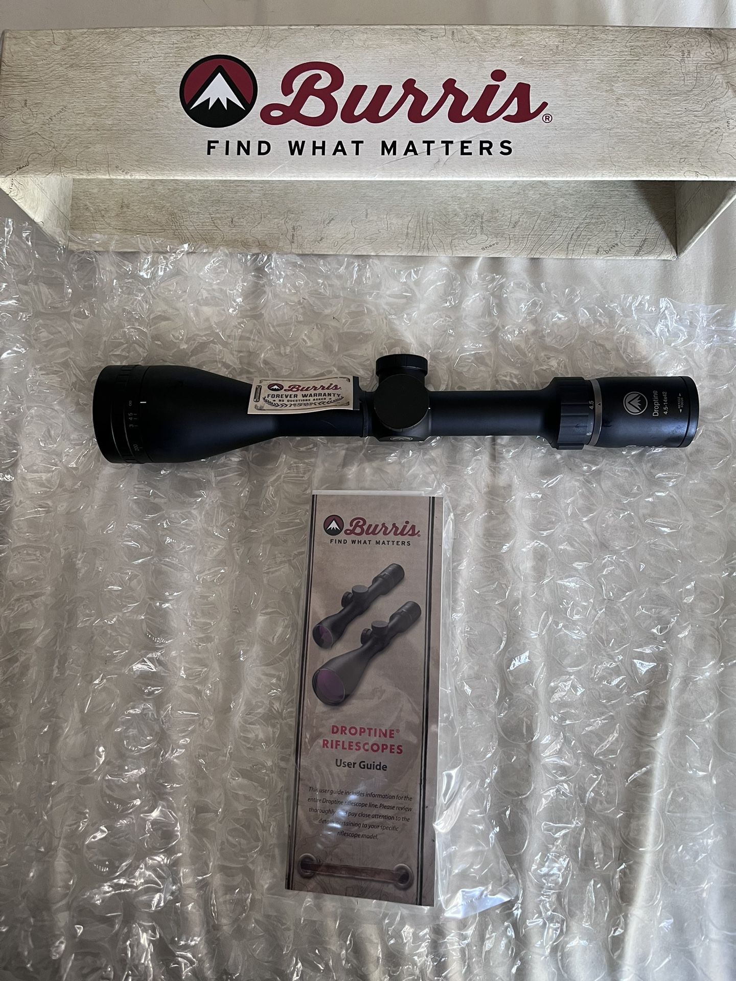 Droptine™ Riflescope 4.5-14x42mm