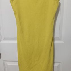 Women's Yellow Dress 