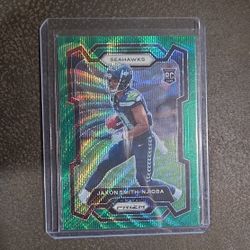 Jaxon Smith-Njigba RC Green Wave Prizm #390