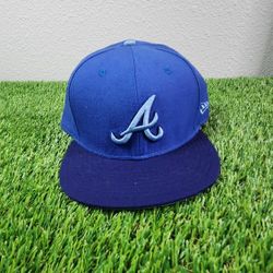 New Era Atlanta Braves 59Fifty Fitted Cap Size 8 1/8