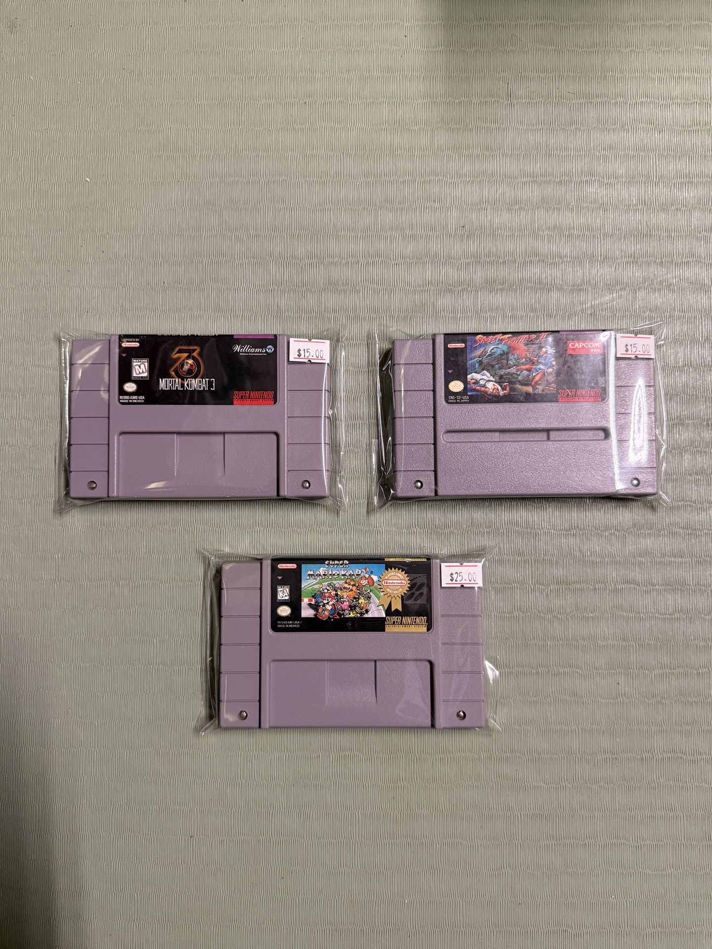 Super Nintendo SNES Games