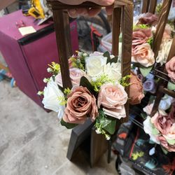 Lantern Floral Centerpieces 