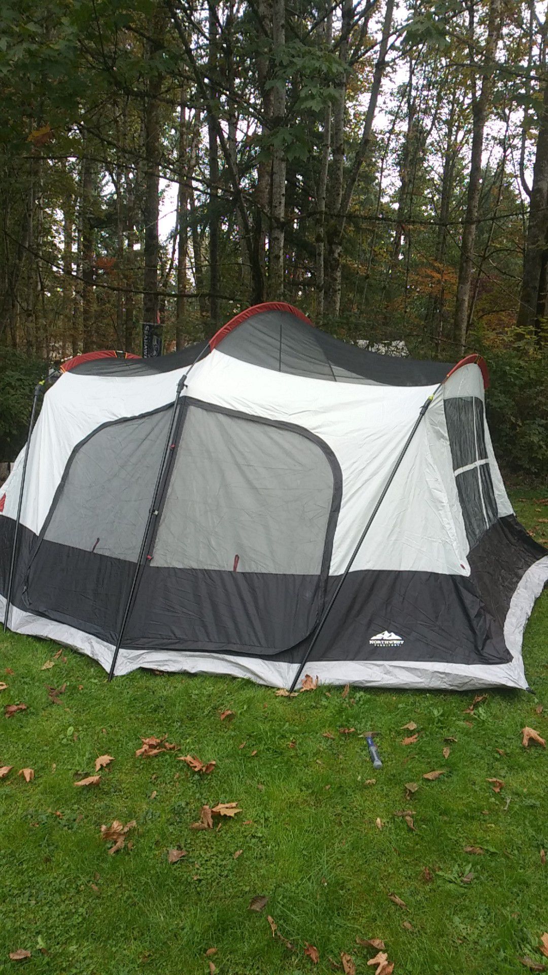 8 man family cabin tent