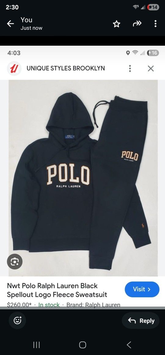 Polo Jogger Set