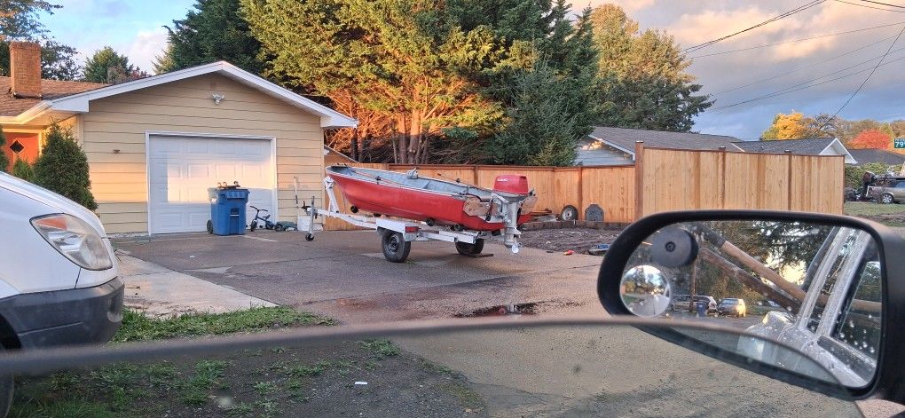 Fishing Boat. With Trailer