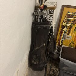 Golf Clubs With Bag With Balls