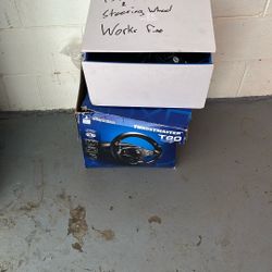PS4 Vr And Steering Wheel