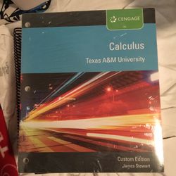 Calculus Textbook For TEXAS A&M