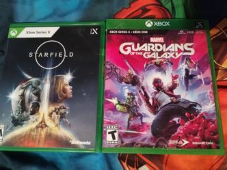 Starfield & guardians of the Galaxy, - Xbox one