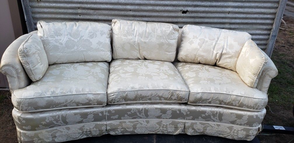 70s Silk Couch