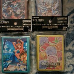 Official One Piece Card Sleeves