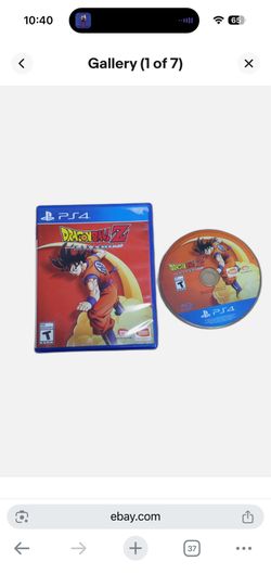 PS4 dragon ball z