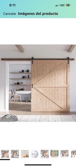 Puertas Corredizas De Madera Maciza De 84 X 36 4 Paneles