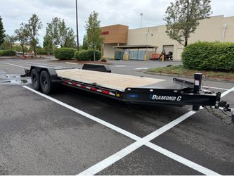 2025 Diamond C LPX207 20’ 14k Equipment Trailer
