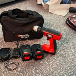 Black & Decker Drill Set 