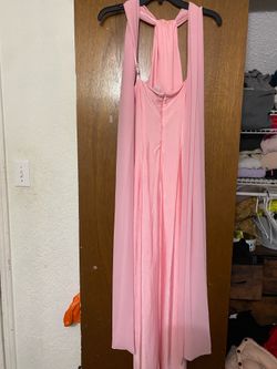 Lulu, it is brand new pink, long dress size medium