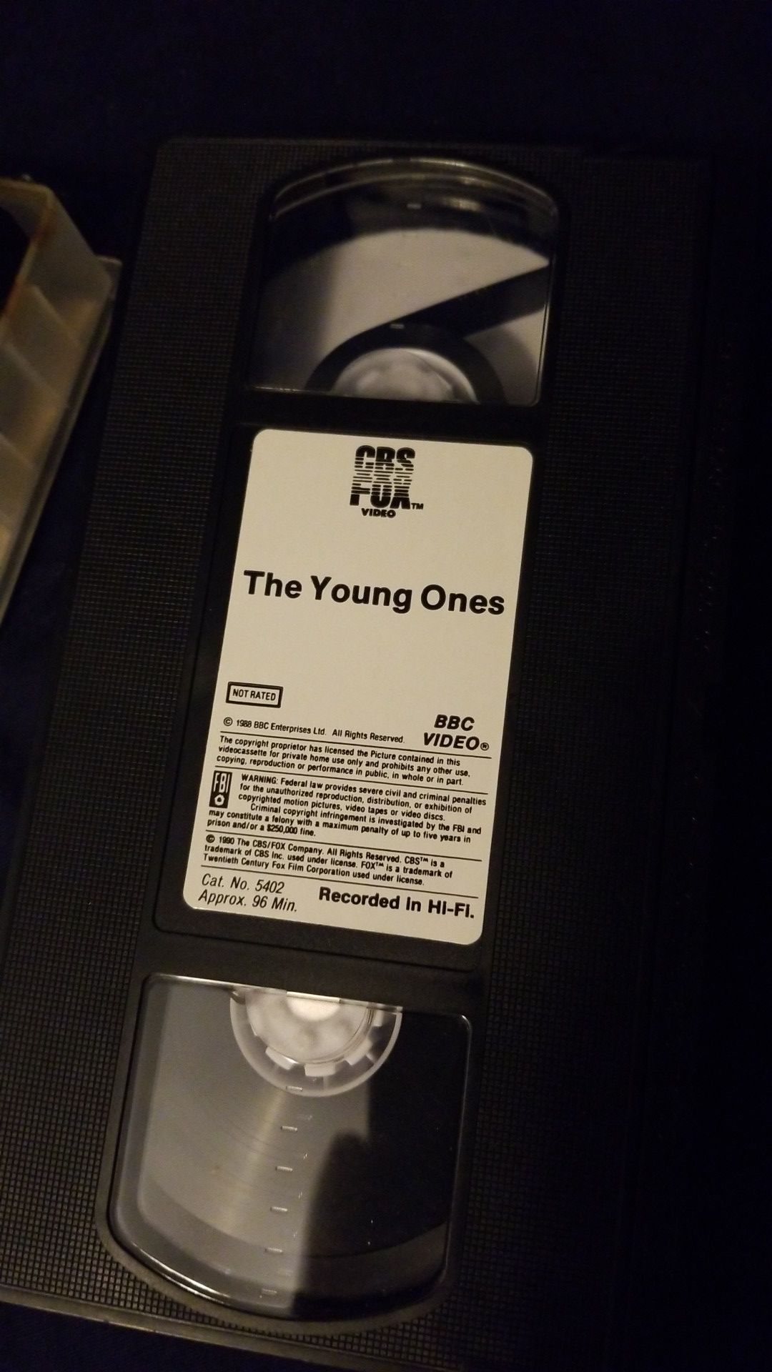 The young ones VHS