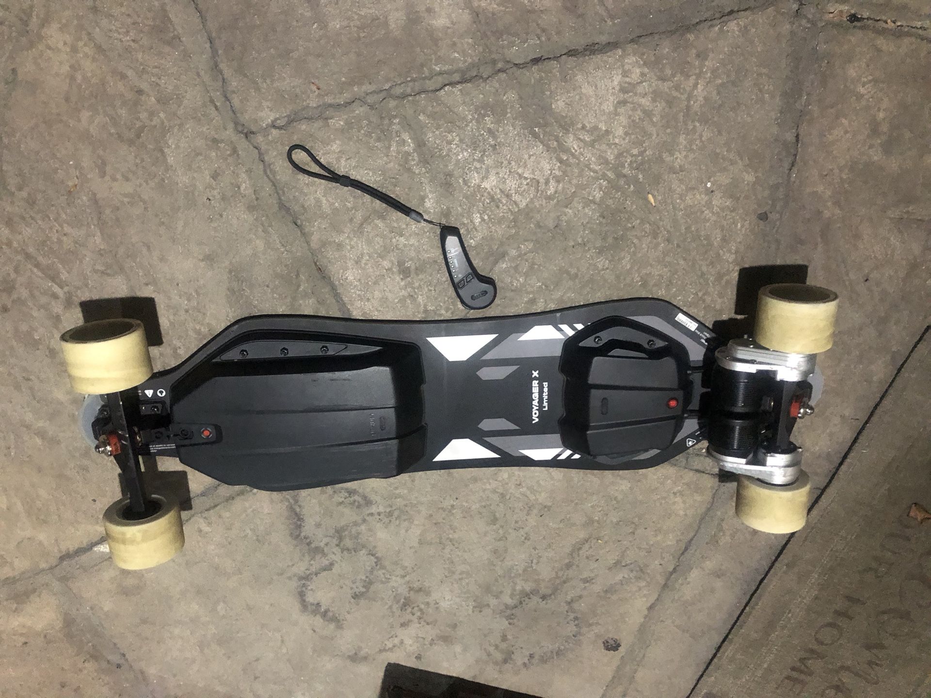 Voyeger X limited electric skateboard?