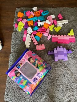 Girl color Mega Blocks… read description