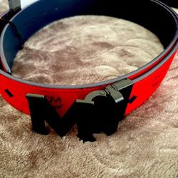 Red MCM belt