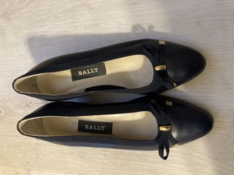 Belle Bally Luxury Low Wedge Heels 5.5