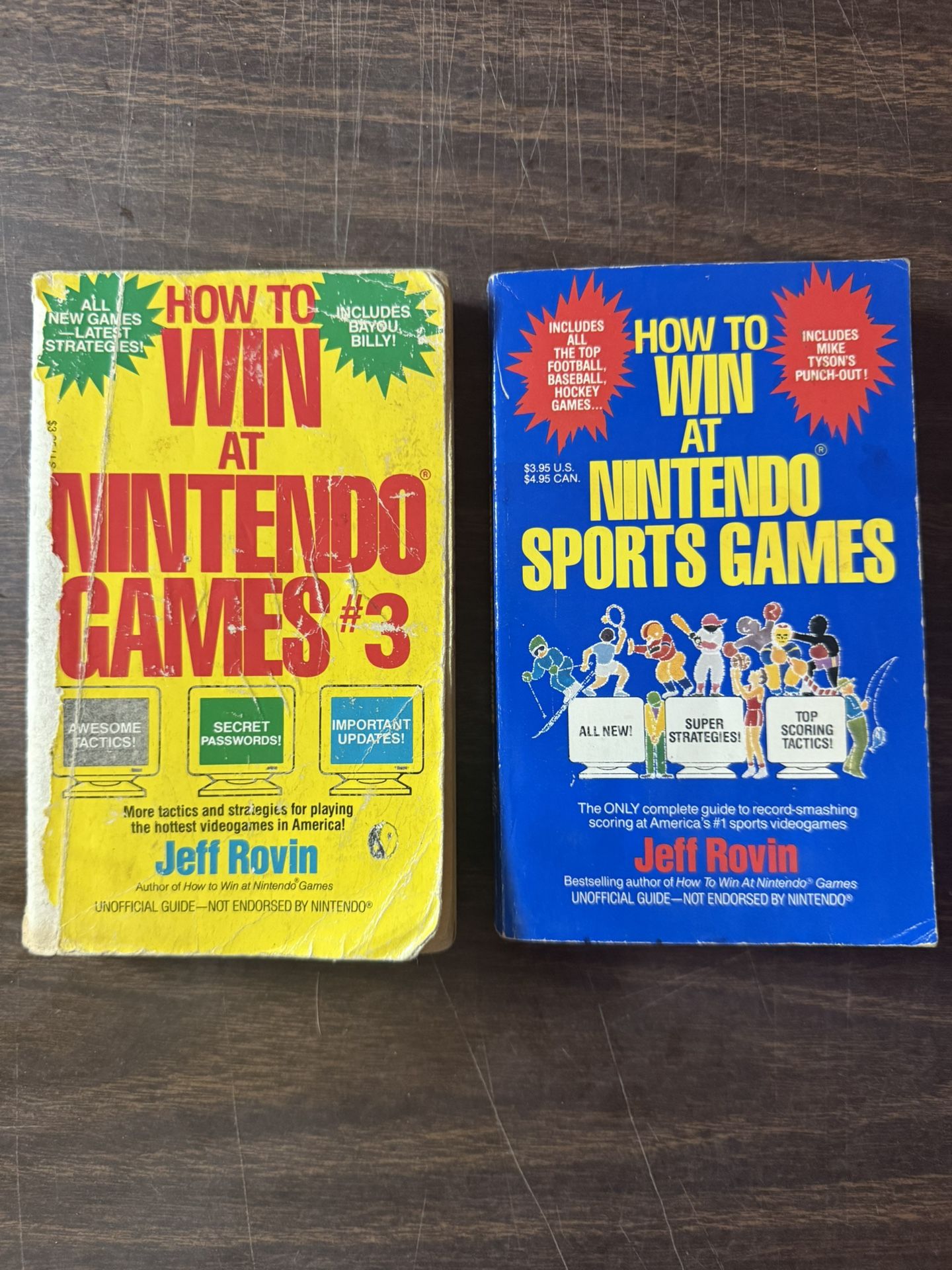 How to Win at Nintendo Games #3, sports games, Rovin strategy Books NES 1990
