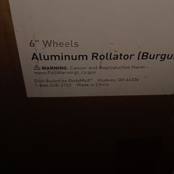 Aluminum rollater Walker.