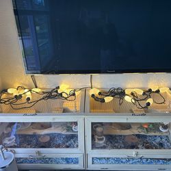 Two winter white dwarf hamsters in two different wood cages $50 each rehiming fee with cage and all