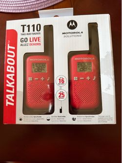Walkie talkie new