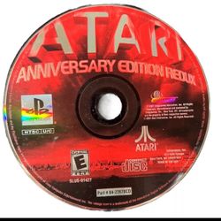 Atari Anniversary Edition Redux (Sony PlayStation 1, 2001) Disc Only