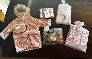 Baby Girl Bath-time set