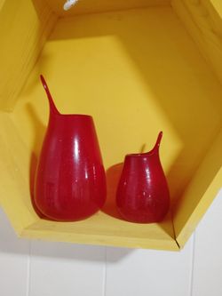 Vintage blown glass decor