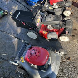 Self Propelled Lawn Mowers. $180 Each.