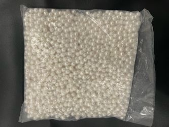 Bulk White Faux Pearl Beads