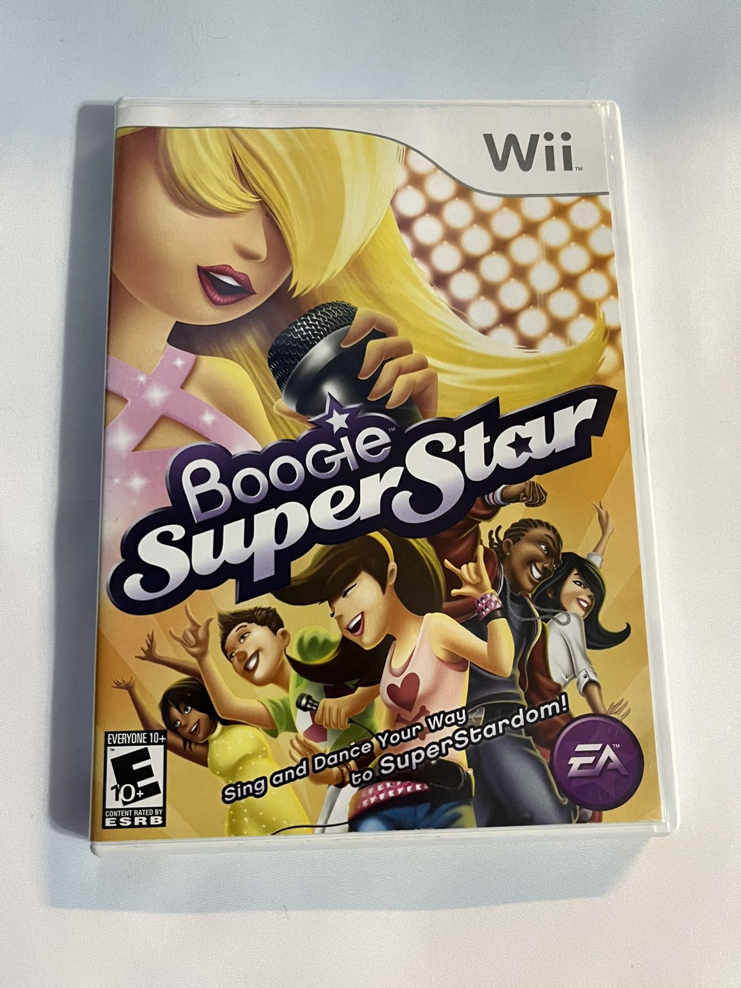 Boogie Super Star - Nintendo Wii - Complete with Manual and Poster Tested