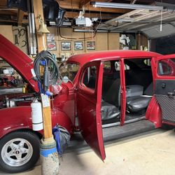 1939 Ford Deluxe Suicide 4 Dr  Shaved & Bagged $22,500  OBO