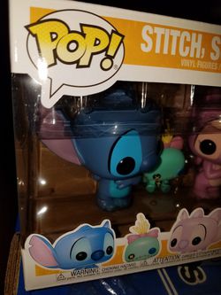 Funko Pop! Disney Lilo & Stitch Stitch, Scrump, Angel Hot Topic