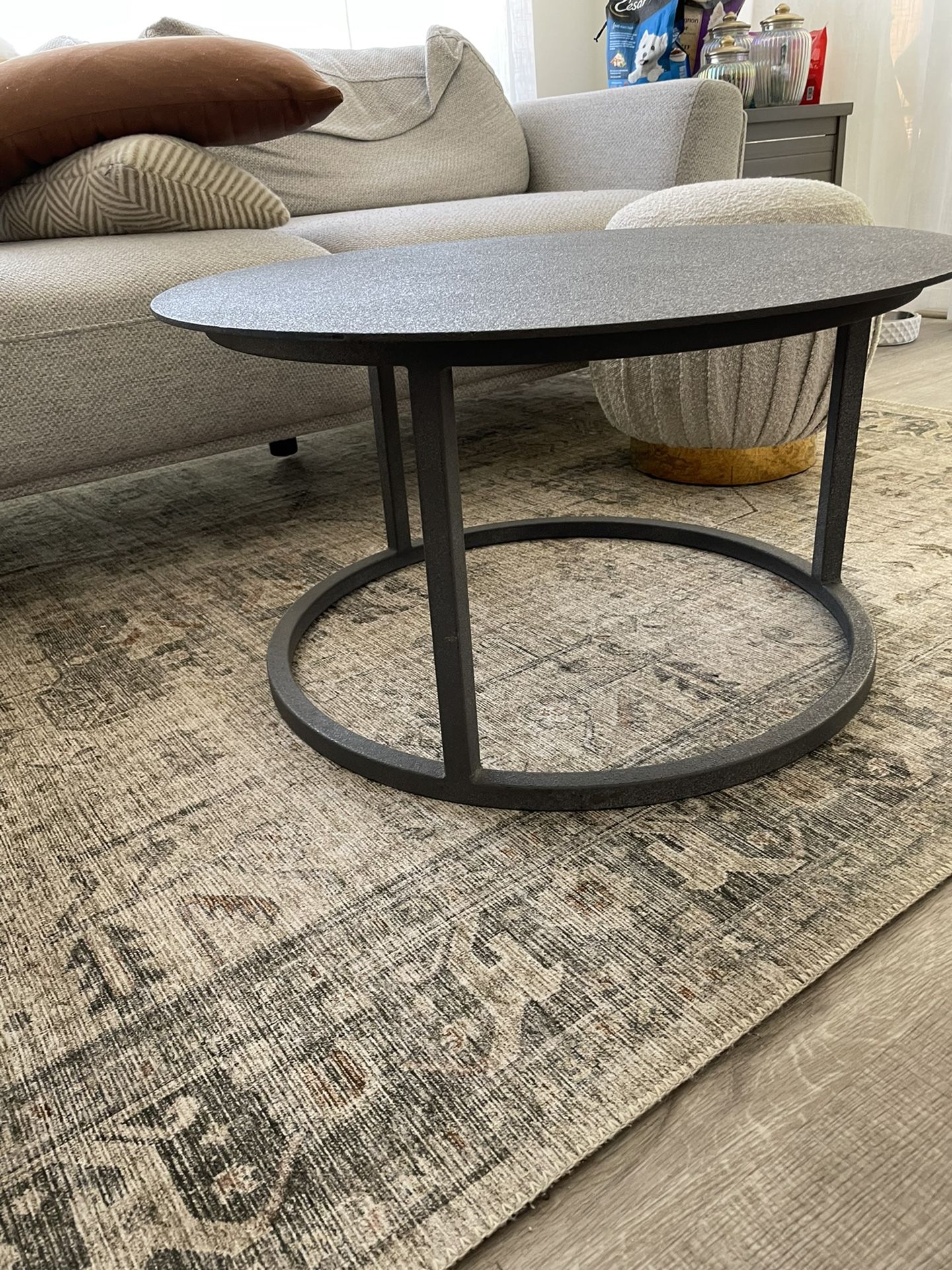 Restoration Hardware RH Mercer Steel Grey Metal Coffee Table for Sale in Chino Hills CA OfferUp