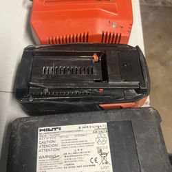Hilti Battery’s and Charger