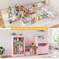 ❤️‍🔥 68.9 Inches Wide – Kids' Toy Storage 