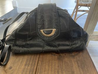 Vintage Sharif Black Purse  Late 80s Early 90s
