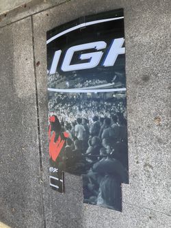 7.5-Foot Bud Light MLB Stadium Display Poster – Authentic Venue Signage