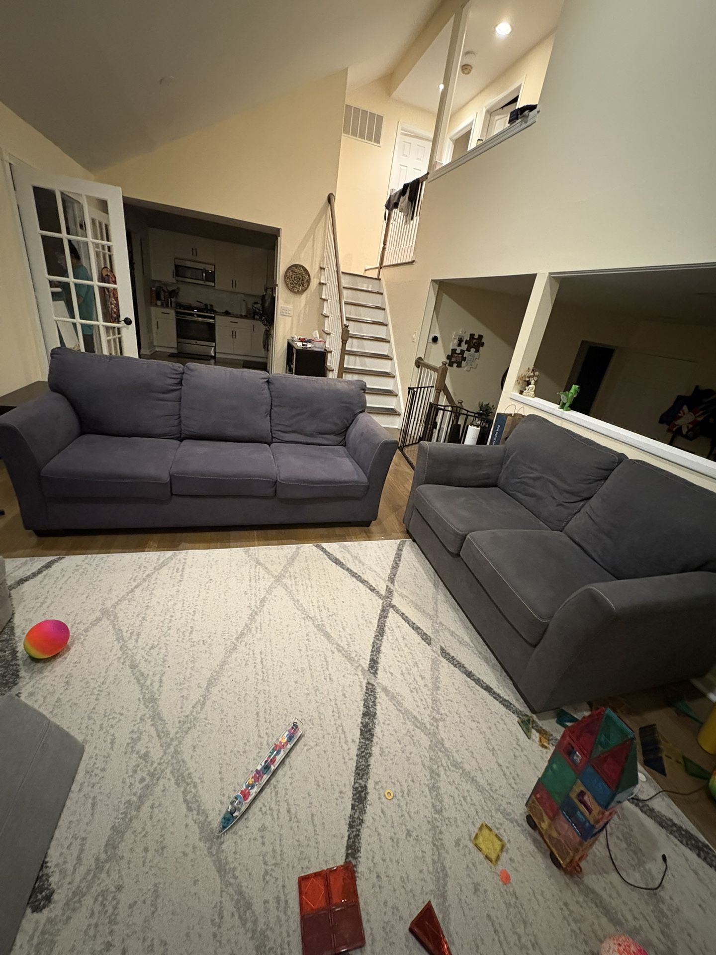 FREE Sofa And Loveseat