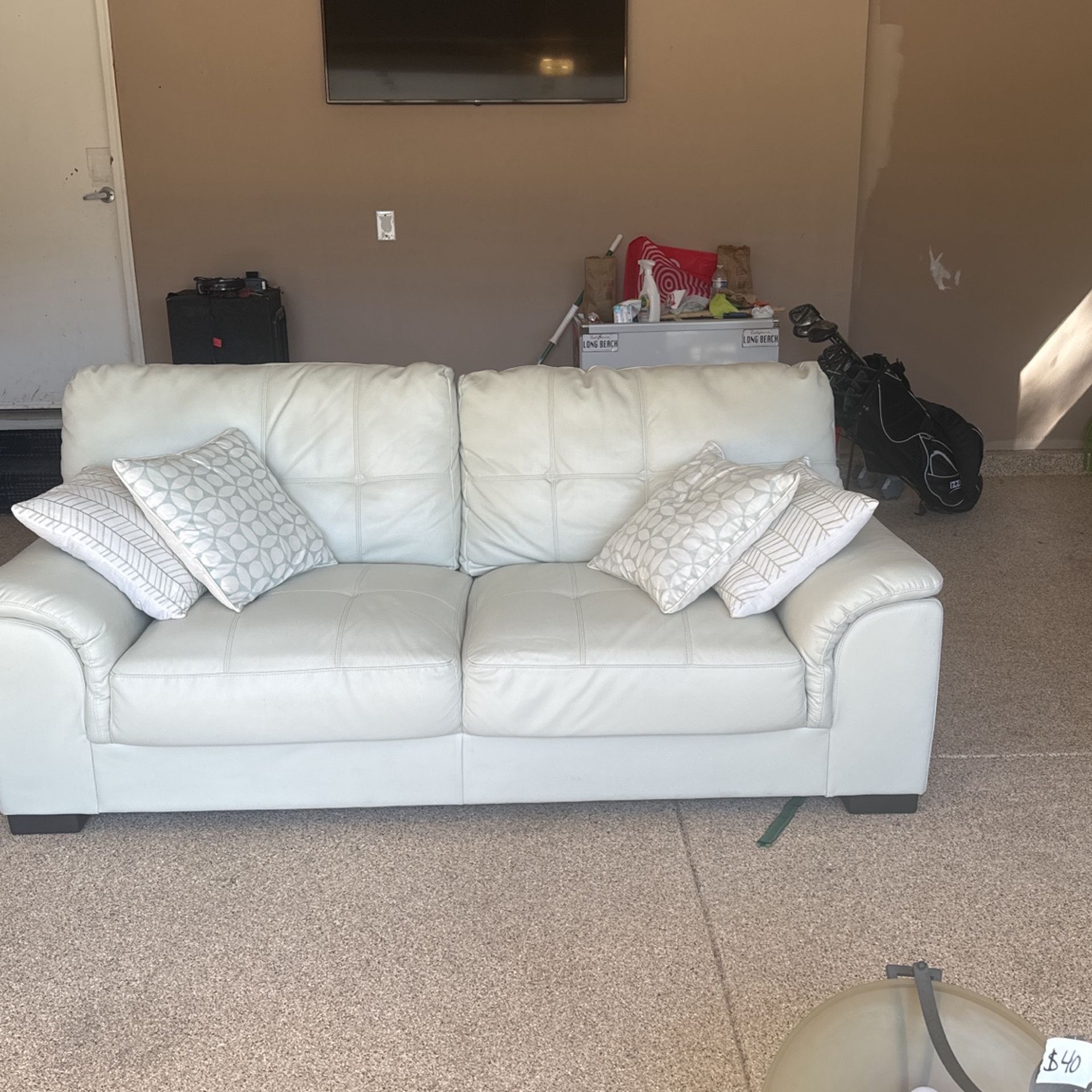 White Couches 
