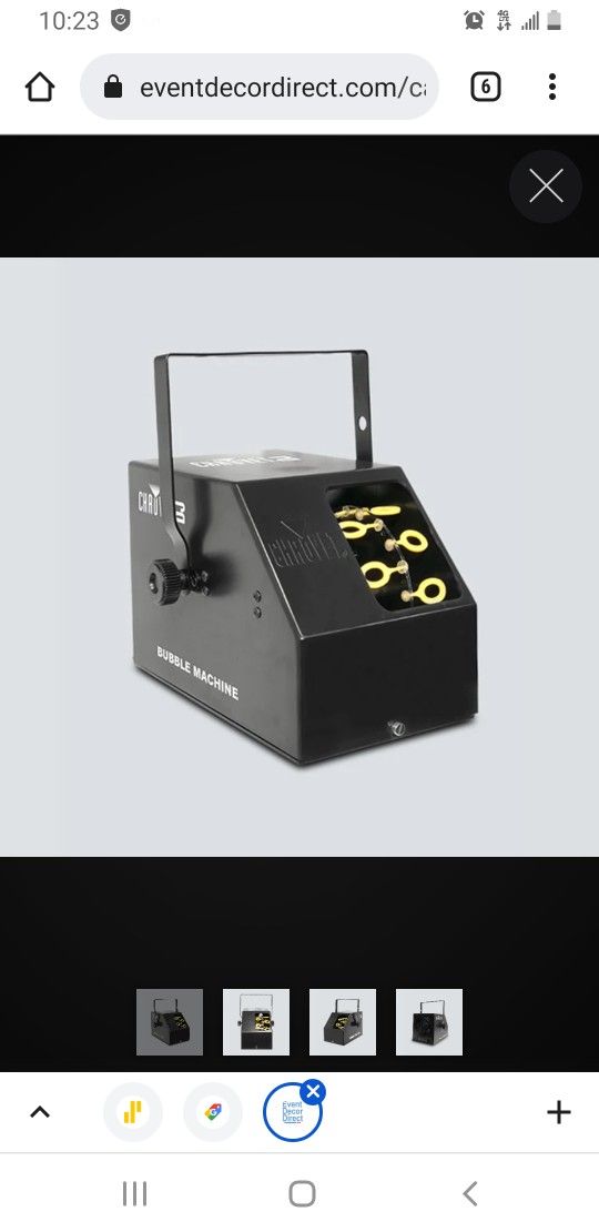 Chauvet Bubble Machine